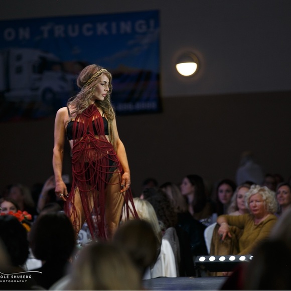 Tribal Handmade Macramé Headpiece - Picture 9 of 16